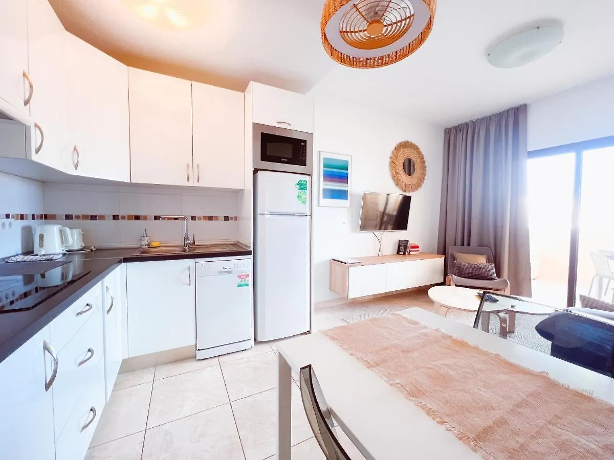 Appartement Duplex With Heated Pool Ocean View In Los Cristianos Lc54