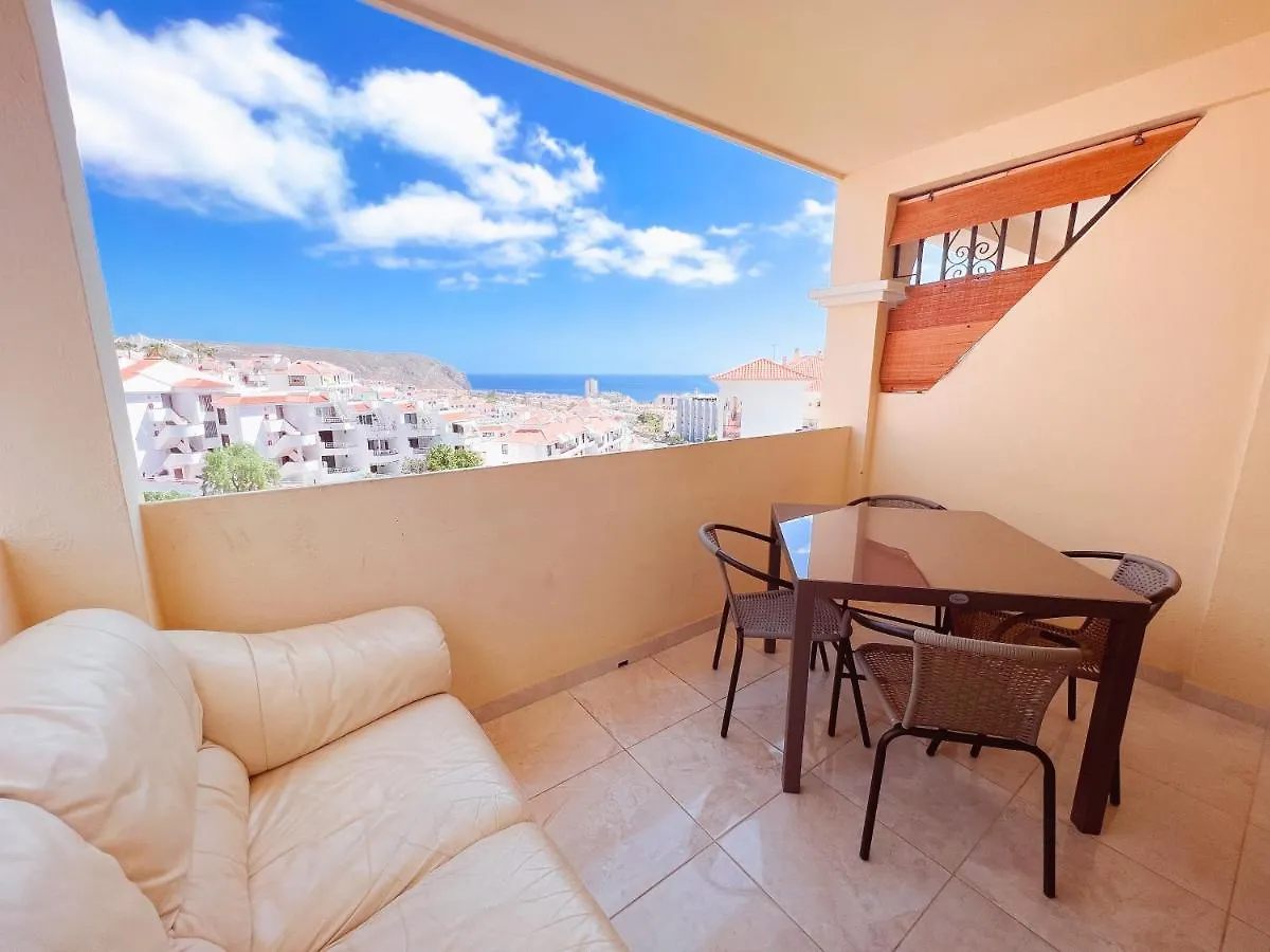 Duplex With Heated Pool Ocean View In Los Cristianos Lc54 Appartement Los Cristianos (Tenerife)